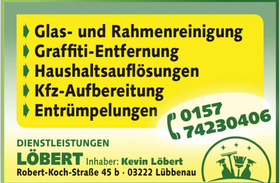 Dienstleistung und Gebäudereinigung Löbert